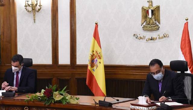 مصر وإسبانيا توقعان إعلاناً مشتركاً بشأن التعاون المالي