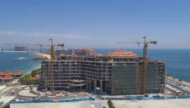 Azizi Developments completes 61% of Azizi Mina’s construction