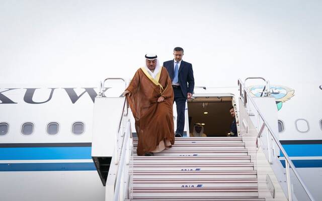 ولي عهد الكويت يصل اليابان في زيارة رسمية