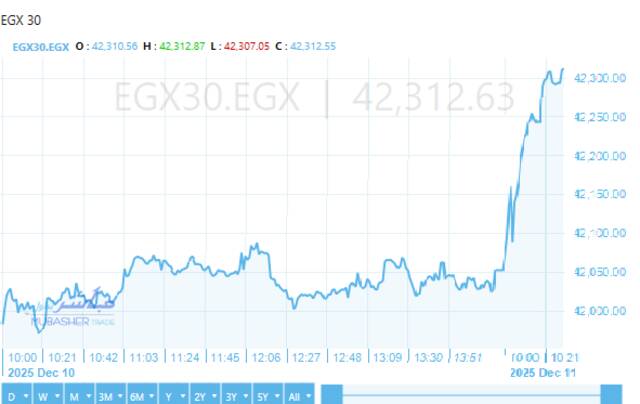 أداء ايجي اكس 30