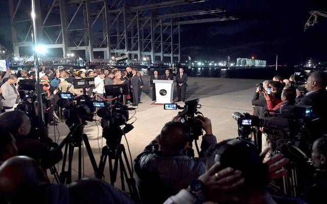 مصطفى مدبولي خلال المؤتمر الصحفي الأسبوعي