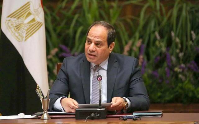الرئيس المصري عبدالفتاح السيسي