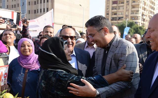 شريف فاروق وزير التموين والتجارة الداخلية المصري