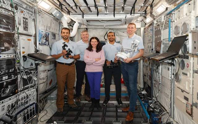 استكمال التدريب على وحدة "كولومبوس" استعداداً لأول مهمة طويلة لرواد الفضاء العرب