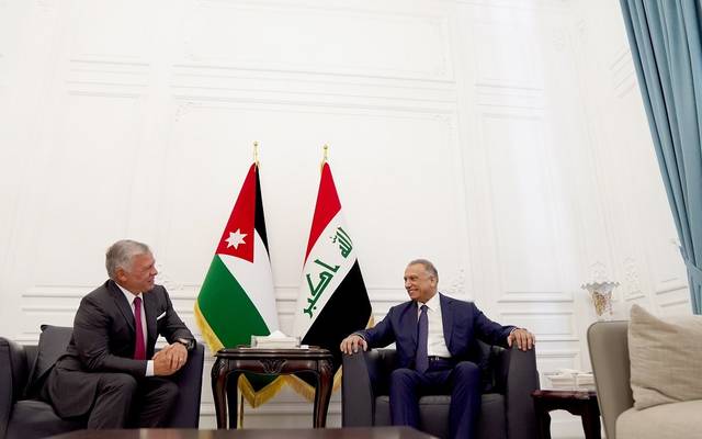 The Iraqi Prime Minister and the Jordanian King discuss strengthening bilateral relations