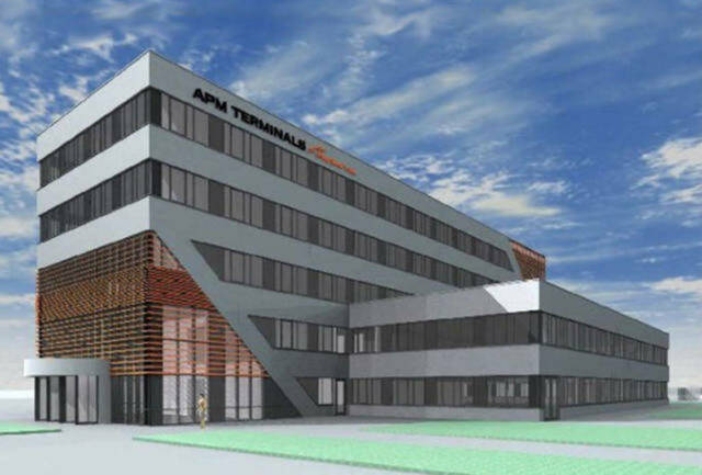 مقر شركة "إيه بي إم تيرمينالز" البحرينية