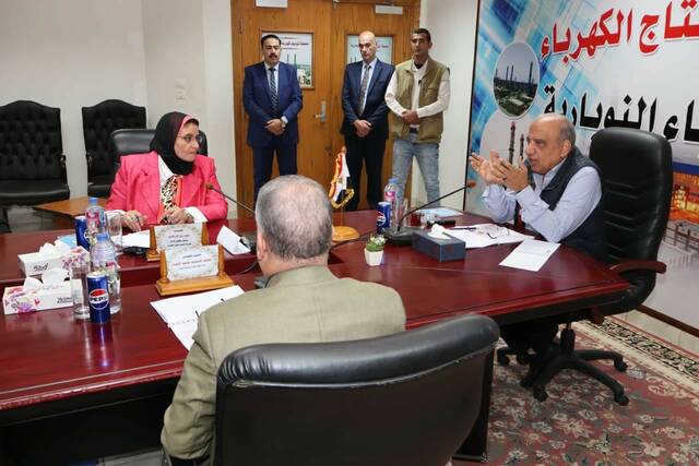 جانب من زيارة الوزير