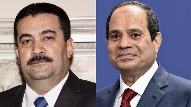 السيسي يؤكد دعم مصر لأمن واستقرار العراق والحرص على تعزيز التعاون