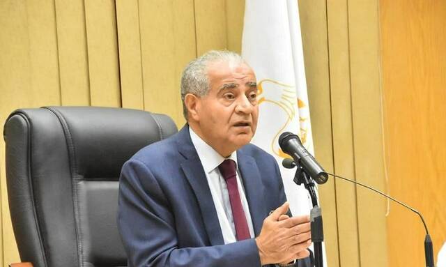 وزير التموين المصري علي المصيلحي