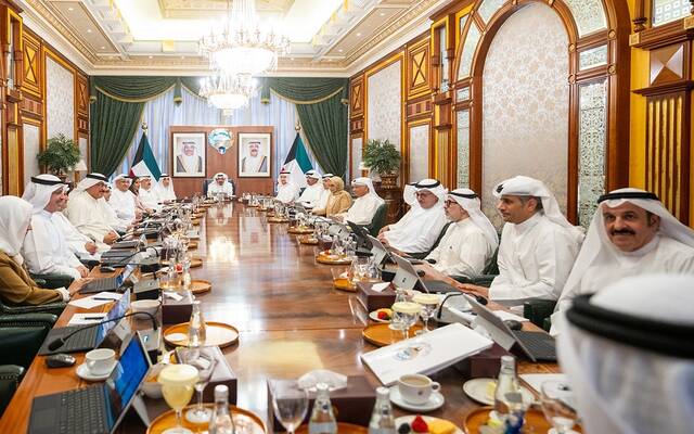 مجلس الوزراء الكويتي