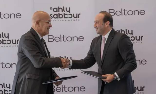 Beltone signs EGP 1.2bn agreement with Al Ahly Sabbour