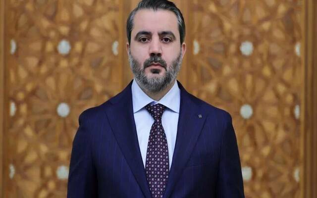 وزير خارجية سوريا أسعد حسن الشيباني