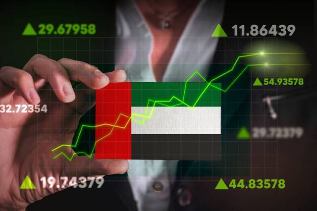 أسهم الخدمات المالية تتصدر الارتفاعات في أسواق المال الإماراتية اليوم