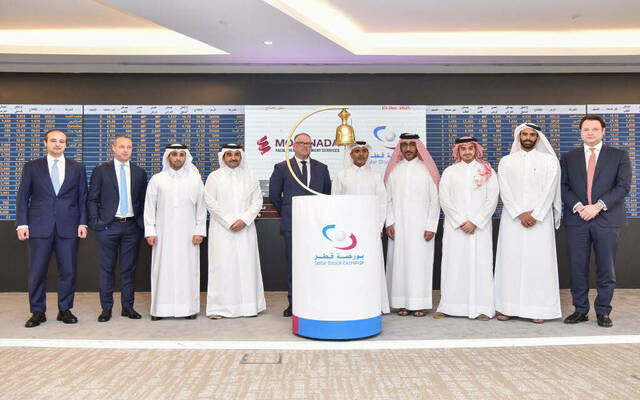 خلال الاحتفال بإدراج الشركة