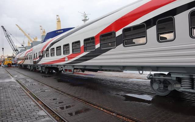 النقل المصرية تعلن وصول دفعة جديدة من عربات ركاب السكك الحديدية