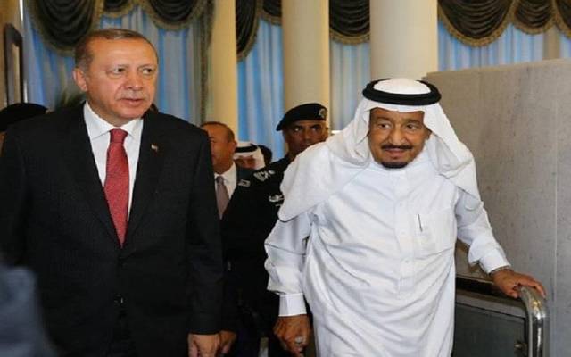 الرئيس التركي يلتقي العاهل السعودي في جدة