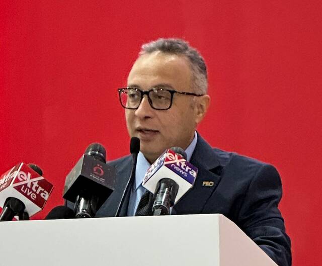 محمود بزان رئيس المجلس التصديري للصناعات الغذائية المصري - أرشيفية