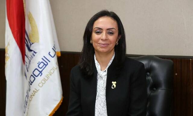 مايا مرسي وزيرة التضامن الاجتماعي