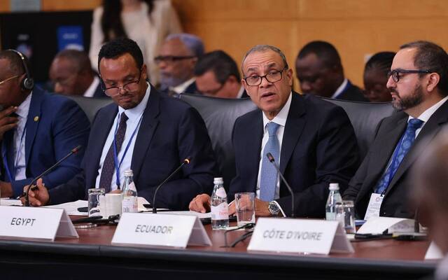 بدر عبد العاطي وزير الخارجية والتعاون الدولي والمصريين بالخارج