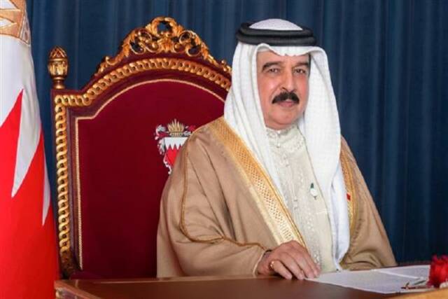 الملك حمد بن عيسى آل خليفة ملك البحرين