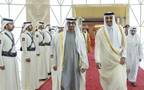أمير قطر ورئيس الإمارات