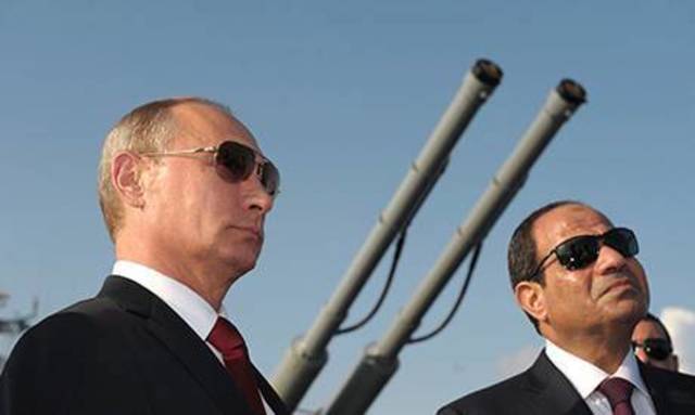 Egypt, Russia sign initial arms deal worth $3.5bln