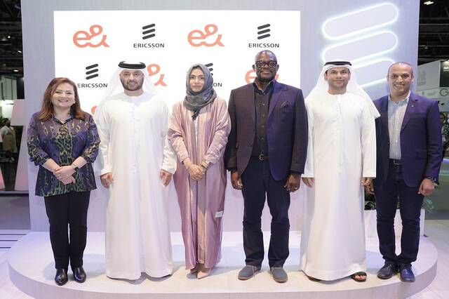 e& partners with Ericsson to improve sustainable networks in UAE