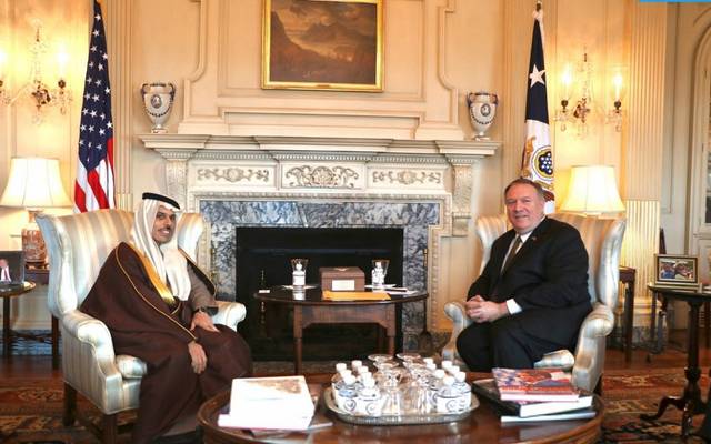 وزيرا خارجية السعودية وأمريكا يبحثان مستجدات الأوضاع بالمنطقة