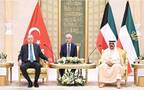 أمير دولة الكويت الشيخ مشعل الأحمد الجابر الصباح والرئيس رجب طيب أردوغان