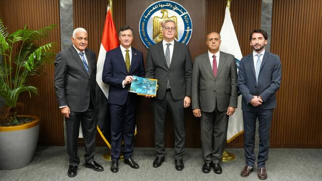 جانب من مراسم توقيع الاتفاقية