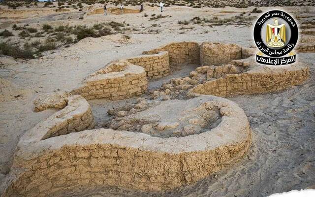 قلعة ضخمة تعود لعصر الدولة الحديثة