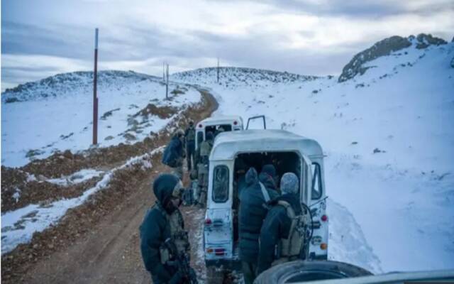 قمة جبل الشيخ