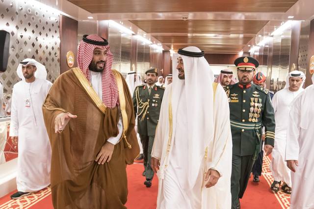 محمد بن زايد يعلق على وصول ولي عهد السعودية للإمارات