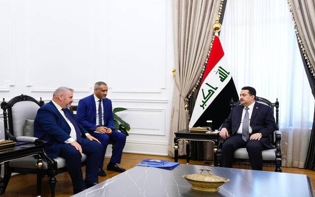 العراق يبحث العلاقات مع الاتحاد الأوروبي العلاقات ويندد بهجوم إسرائيل على إيران