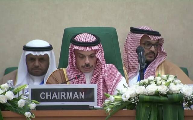 وزير الخارجية: السعودية تواصل مساعيها لحل الصراع في فلسطين من خلال سلام عادل