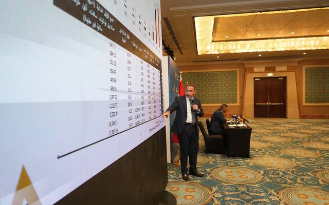 الدكتور إسلام عزام رئيس البورصة المصرية خلال مؤتمر حصاد 2025