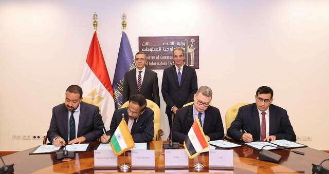 Telecom Egypt signs MoU with India’s Tejas to bolster manufacturing in Egypt