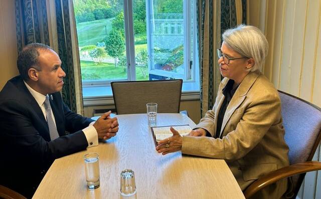 جانب من اللقاء