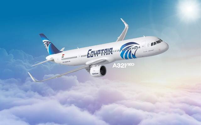 إحدى طائرات مصر للطيران