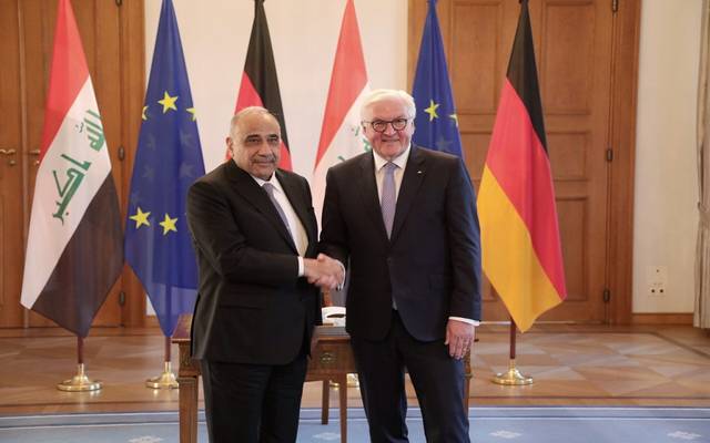 Abdelmahdi discusses economic cooperation with Germany and supporting construction projects in Iraq