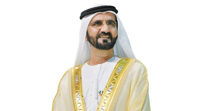 الشيخ محمد بن راشد آل مكتوم، نائب رئيس دولة الإمارات رئيس مجلس الوزراء حاكم دبي
