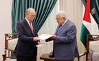 الرئيس الفلسطيني محمود عباس ورئيس الوزراء المُكلف محمد مصطفى