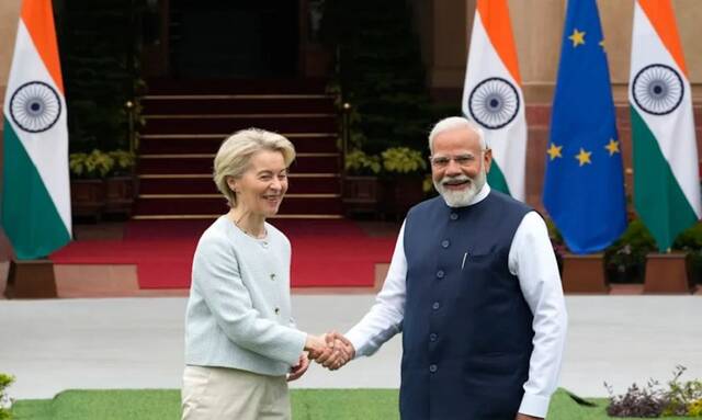 الهند وأوروبا يتفقان على إبرام اتفاقية للتجارة الحرة