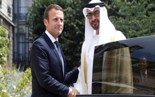 محمد بن زايد والرئيس الفرنسي يبحثان تعزيز علاقات الشراكة الاستراتيجية