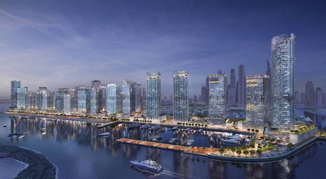 Emaar Beachfront comprises over 20 residential towers