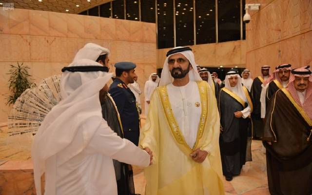 حاكم دبي يصل الرياض لحضور المنتدى العالمي لصندوق الاستثمارات العامة
