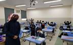 جانب من عودة طلاب المرحلة الابتداية ورياض الأطفال للحضور بالمدارس السعودية
