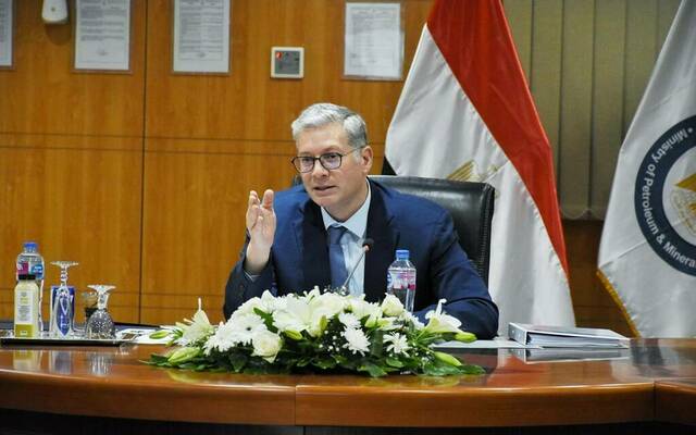 وزير البترول والثروة المعدنية المصري المهندس كريم بدري