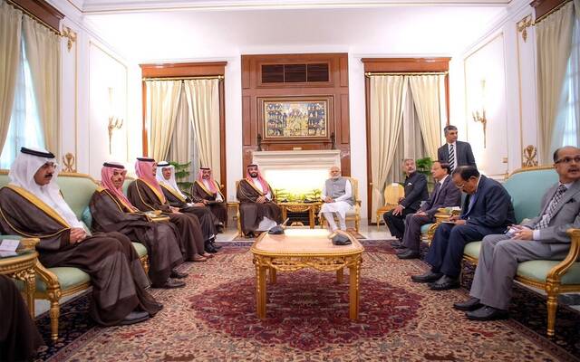 ولي العهد: الجالية الهندية كان لها دور كبير في النمو الاقتصادي بالسعودية
