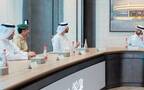 الشيخ حمدان بن محمد خلال ترؤسه اجتماع اللجنة العليا لتكنولوجيا المستقبل والاقتصاد الرقمي